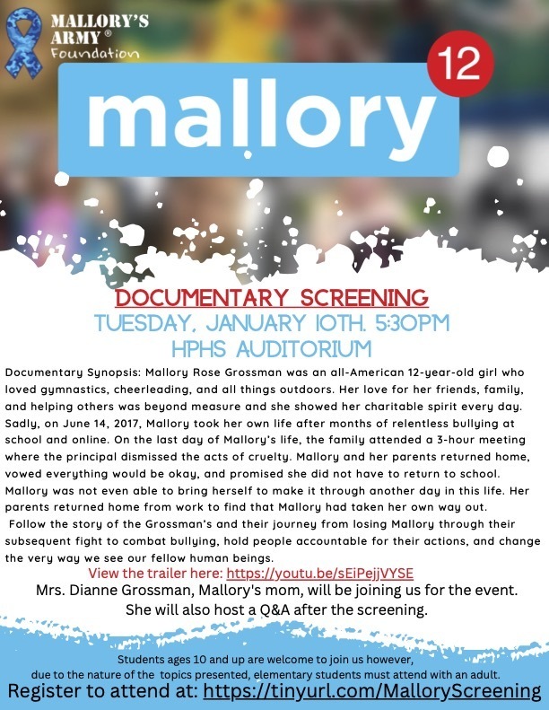 Documentary Screening flyer